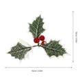 thumbnail image 2 of COSMOBETTY 10Ud Follaje Artificial De Hojas Para Adornos Navideños Resistente Para Colgar En Puerta Y Árbol, 2 of 6