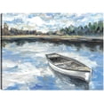thumbnail image 1 of Cuadro Decorativo - lago de la mañana Jr  Impresión en canvas, estrechado, 1 of 2