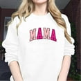 thumbnail image 5 of Njagoc3 Womens Fall Blouses Letter Printed Round Neck Long Sleeve Tops, 5 of 6