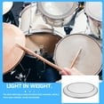 thumbnail image 4 of GETAJGHSD Silent Double-Layer Drum Skin Transparent Polyester for Drum Practice, 4 of 8