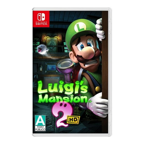 Luigis Mansion 2 HD Nintendo Switch Físico