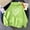 New-Green, variant on PNTUTB Women's Print Winter Hoodie Pullover Long Sleeved Round Neck Comfortable Loose Basic Sweatshirt