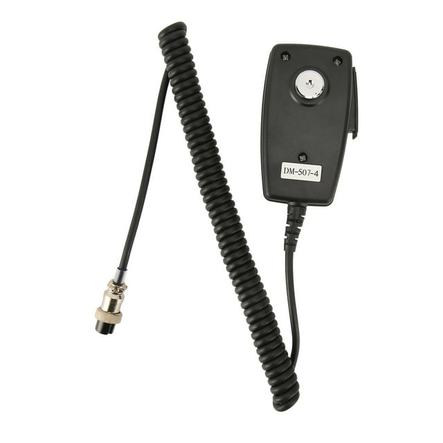 Talkie Handheld Speaker Mic, Rugged Shell 4 Pin CB Radio Microphone Clear Sound Professional Stable Performance High Sensitivity for CB Radio
