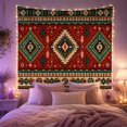 thumbnail image 2 of Horizontal Layered Folk With Inspired Southwestern Indigenous, Mystical Fantasy for Space Lovers, Wall Decor, Graduation Gift, Tapestry Wall Hanging for Dorm and Living Room, 2 of 7