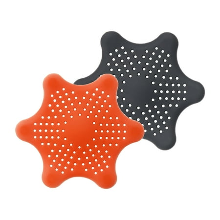 

Jsaert Star Bathroom Drains Hair Catcher Bath Stopper Plug Sink Strainer Filter Shower