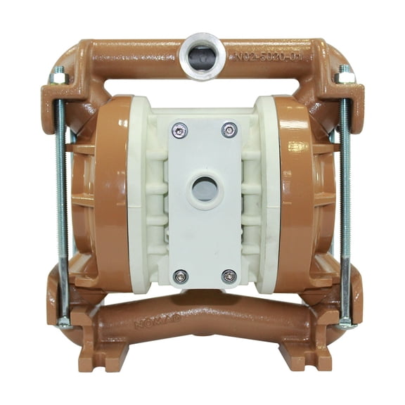 Nomad 25-1646 1" NPT Alum PWR-FLO AODD Pump, Buna - N/ Nitrile Diaphragm
