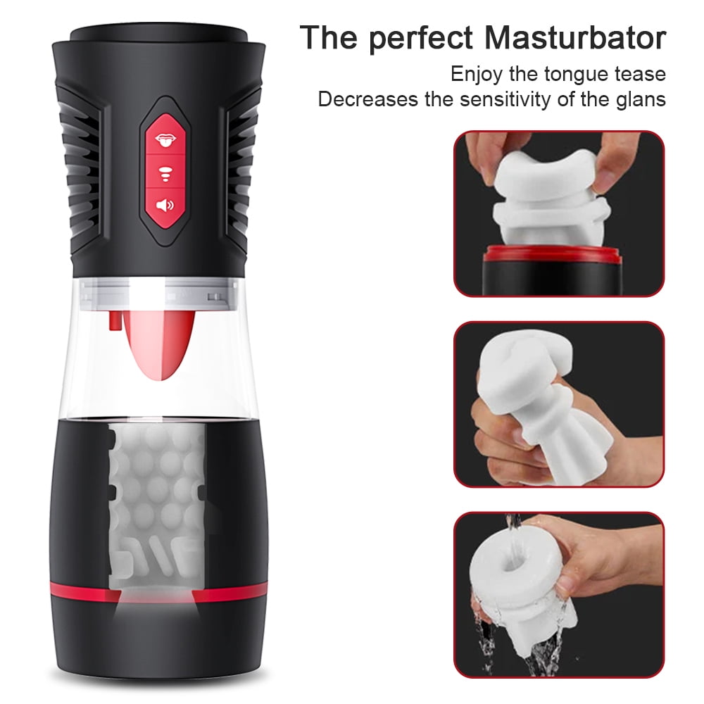 Tongue Licking Male Masturbators, Sucking Male Masturbator Cup with 7  Licking Modes & 4 Suction Modes, Male Sex Toys - Walmart.ca