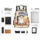 thumbnail image 4 of Disketp Hello Summer Cute Gnome Mochila Ligera e Impermeable, Mochila de Día Resistente para Viajes, Senderismo y Uso Diario para Hombre y Mujer, 4 of 7