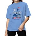 thumbnail image 2 of Officially Licensed Coca Cola Yacht Club Adventure Women's T-shirt, 2 of 3