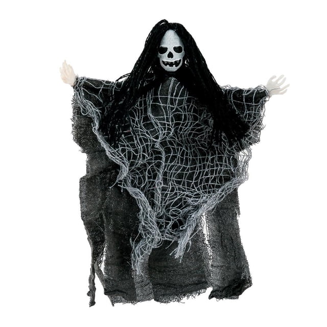 De Halloween, Colgante De Gato Esqueleto De Bruja, Lindo Fantasma Volador Para Patio, Césped, Jardín, Fiesta, Decoraciones De Vacaciones Yuarrent HA046691-01