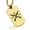 Gold, variant on Stainless Steel Marksman Fantasy Class Dog Tag Pendant Necklace