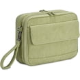 thumbnail image 1 of Estuche para Lapices de Pana, Estuche Lapicera Grande Estuche de Colores, Verde Claro, 1 of 4