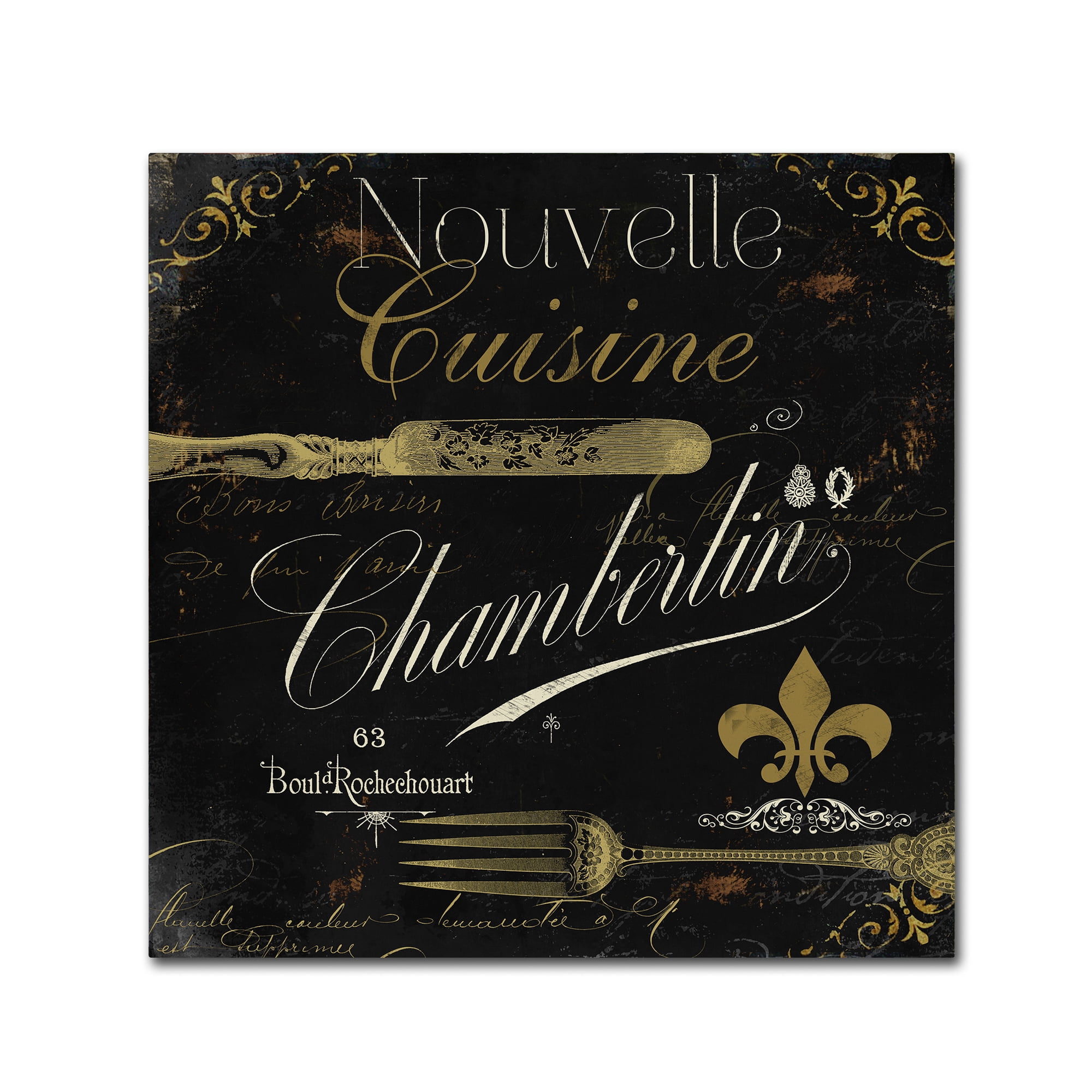 Trademark Fine Art "La Cuisine IV" Canvas Art by Color Bakery