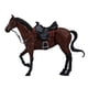 thumbnail image 2 of Figura de caballo de tamaño pequeño, modelo de figura de caballo a escala 1/12, adorno para decoración del hogar, figuras de acción a escala 1/12, Marrón, 2 of 9