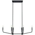 thumbnail image 5 of 52721BK Kichler Lighting Madden - 6 Light Chandelier-17.5 Inches Tall and 17.75 Inches Wide-Black Finish, 5 of 6