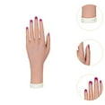 thumbnail image 6 of Serenable Mannequin Hand, Practice Hand for Acrylic Nails, Soft Flexible Realistic Female Hand, Jewelry Organizer for Bracelet Manicure skin left hand, 6 of 9