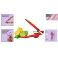 thumbnail image 3 of Durable Stainless Steel Lemon Squeezer - Compact & Dishwasher Safe in Persimmon, 3 of 5