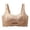 Coffee, variant on Comfort Fit Bra Full Coverage Wireless Seamless Bra with Side Support Wide Comfort Band for Everyday Wear T-Shirt M White