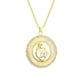 thumbnail image 1 of Elegant Mother's Day Mother Love Inlaid Zirconium Pendant Necklace Feminine And Versatile Vacuum Stainless Steel Chain Jewelry, 1 of 5