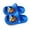 Blue, variant on Summer Toddler Kids Lightweight Classic Clogs Swivel Ankle Strap Cartoon Decoration Print Resistant Sandals Outdoor Casual Footwear Children Cute Eva Water Shoes Size 4-5 Years Black