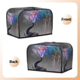 thumbnail image 3 of Lsque Elephant Fireworks Celebration Print 2 Slice Toaster Cover , Kitchen Appliance Dustproof Protector , Toaster Protector Dustproof Kitchen Appliance Cover, 3 of 7