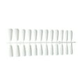 thumbnail image 1 of False Nail Tips Shiny Color Super Coffin Manicure Tools Convenient Press Lady Detachable DIY Accessories Artificial Fingernails White, 1 of 7