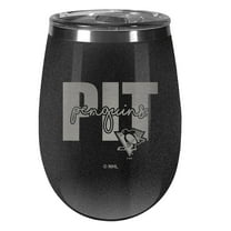 Pittsburgh Penguins 10oz. Onyx Wine Tumbler