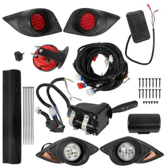 Labwork For Yamaha G29 YDR Drive 2007 Golf Cart LED Light Kit Turn Signal Horn Brake