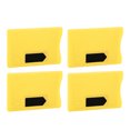 thumbnail image 2 of Blocking Card Holder, Easy Access Ultra Thin Safe 10PCS  Blocking Sleeves Lightweight Anti Interference  For ID Cards For Vehicle Management Yellow,Pink, 2 of 8