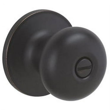 Dexter by Schlage J40VSTR716 Stratus Privacy Knob, Aged Bronze