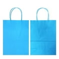 thumbnail image 4 of AZOWA Gift Bags Large Kraft Paper Bags with Handles (7.5 x 3.9 x 9.8 in, Assorted Color, 50 Pcs), 4 of 6