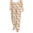 thumbnail image 2 of Lsque Dachshund Print Women's Pajama Pants, Lounge Pant - Comfortable Home Wear,Elastic Waistband, Stylish Design-XX-Large, 2 of 9