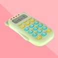 thumbnail image 3 of Juego Electrónico de Matemáticas, Matemáticas Tempranas, Ayudas de Aprendizaje, Cálculo Matemático Funcional para , Niñas, Estudiantes, Peq Verde Salvador Calculadora educativa, 3 of 4