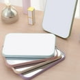 thumbnail image 2 of Miroir de Coiffeuse Pliant en Forme Carrée, 2 of 6