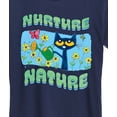 thumbnail image 3 of Pete The Cat - Nurture Nature  - Women's Short Sleeve Graphic T-Shirt, 3 of 6