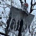 thumbnail image 2 of PEIXUN Halloween Hanging Skeleton & Decor Light Up With Glowing For Outdoor Yard Porch Scene Decoration Set, 2 of 8