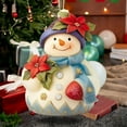 thumbnail image 5 of Snowman Christmas Decorations Acrylic Ornaments Snowman Decor for Christmas Tree Decorative Hanging Ornaments (B), 5 of 6