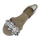 thumbnail image 4 of Bmisegm Ladies Summer Rhinestone Jelly Beach Large Size Flat Transparent Sandals Single Shoes Womens Sandals Summer Clear 7.5, 4 of 5