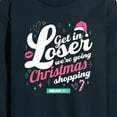 thumbnail image 3 of Mean Girls - Get In Loser Christmas Shopping - Men's Long Sleeve T-Shirt, 3 of 5