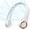 White, variant on Portable Neck Fan, 3 Speeds Hands Free Personal Wearable Bladeless Fan with 3600mAh Rechargeable Battery, Black