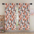 thumbnail image 5 of Blackout Kids Curtains,Orange Basketball Players Pattern Childrens Insulated Curtains Set Of 2,Bedroom Essentials,Toddler Room Decor 52"x63", 5 of 5