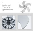 thumbnail image 3 of LOLIPPYY Replacement Fan Blades For Standing And Table Fans Easy To Install Low Noise Transparent Blades For Home Use, 3 of 8