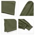 thumbnail image 5 of Scrubs for Women Set V-Neck Top Jogger Pants Pockets Medical Uniform | Plus Size Stretch Workwear Pockets Nurse Uniform Army Green,XL, 5 of 7
