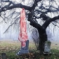 thumbnail image 3 of Hot Inflatable Corpse Scary Hanging Halloween Decor Outdoor Creepy, 3 of 5