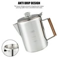 thumbnail image 5 of Stainless Steel Coffee Percolator for Campers Heat Retention Coffee Pots Large Capacity Coffee Maker for Camping, 5 of 9