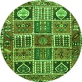 thumbnail image 1 of Ahgly Company Indoor Round Persian Green Traditional Area Rugs, 8' Round, 1 of 1