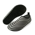 thumbnail image 5 of CERYTHRINA Water Shoes for Women Men Swim Beach Shoes Barefoot Quick-Dry Aqua Water Socks for Yoga Exercise Gray 36-37, 5 of 6