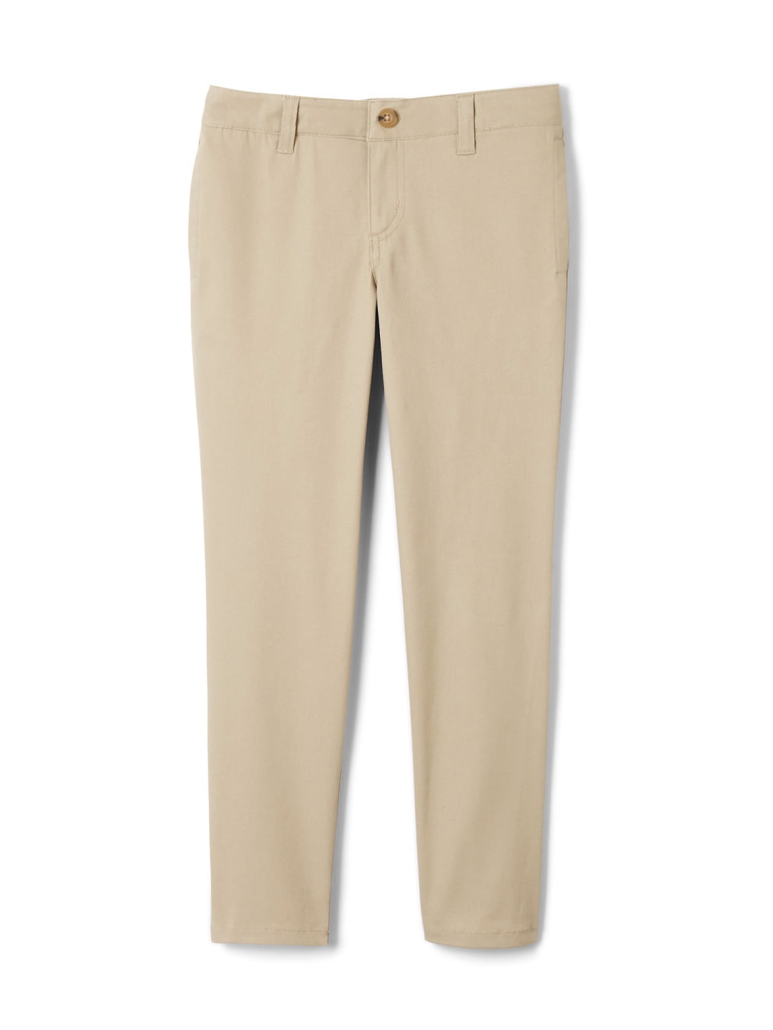 girls stretch khaki pants