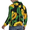 thumbnail image 6 of Wukai Sunflower 1 Print Men Hoodies Fleece Sweatshirts Long Sleeve Sweaters Pullover Fall Outfits Winter Clothes-3X-Large, 6 of 7