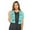 Mint Paisley Crochet, variant on Just Love Bolero Shrug / Women Cardigan (Natural Paisley Crochet, Small)